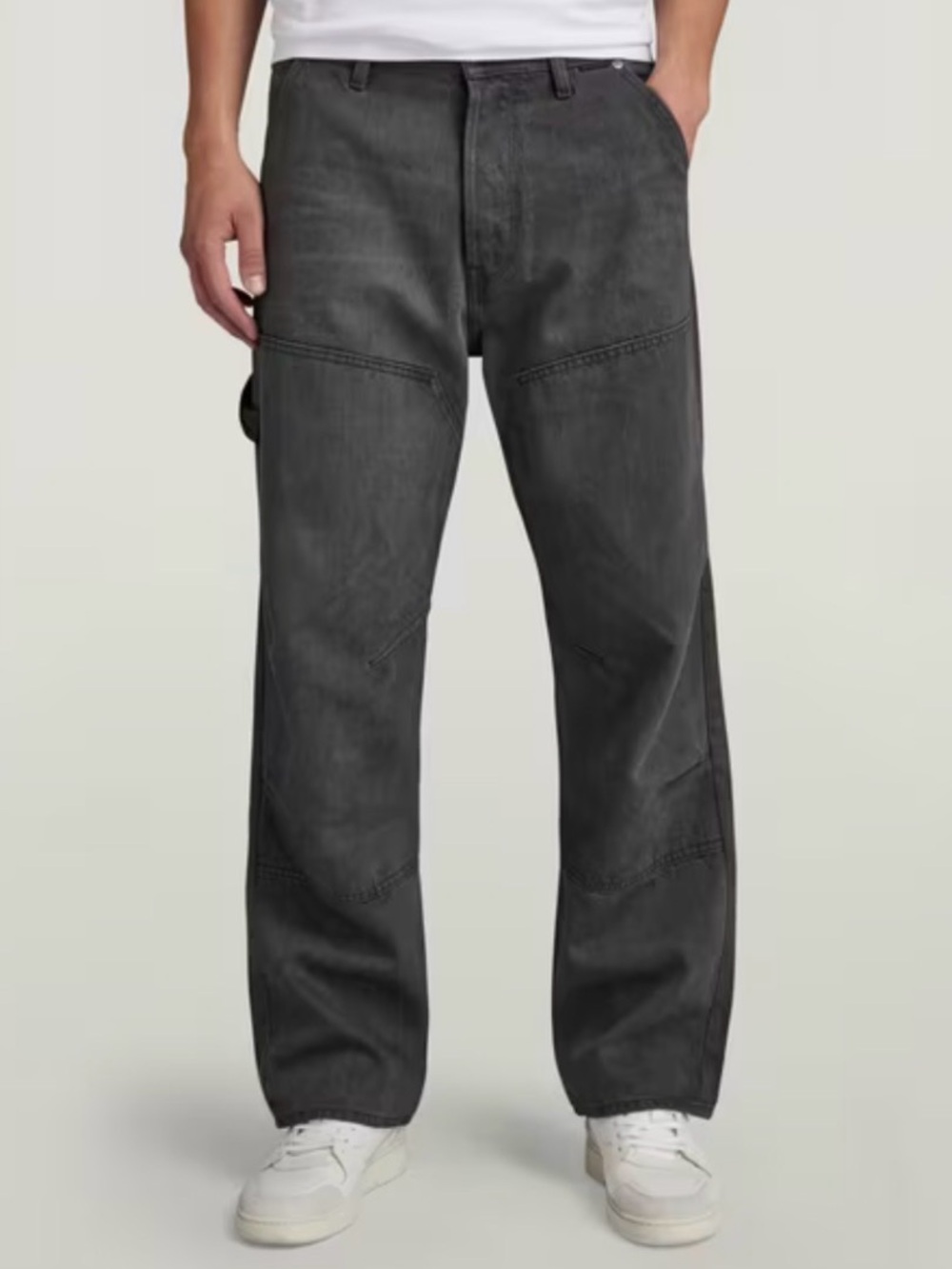 G-Star Men's Relaxed Black Carpenter Jeans